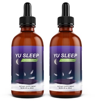 Yu Sleep liquid supplement bottles